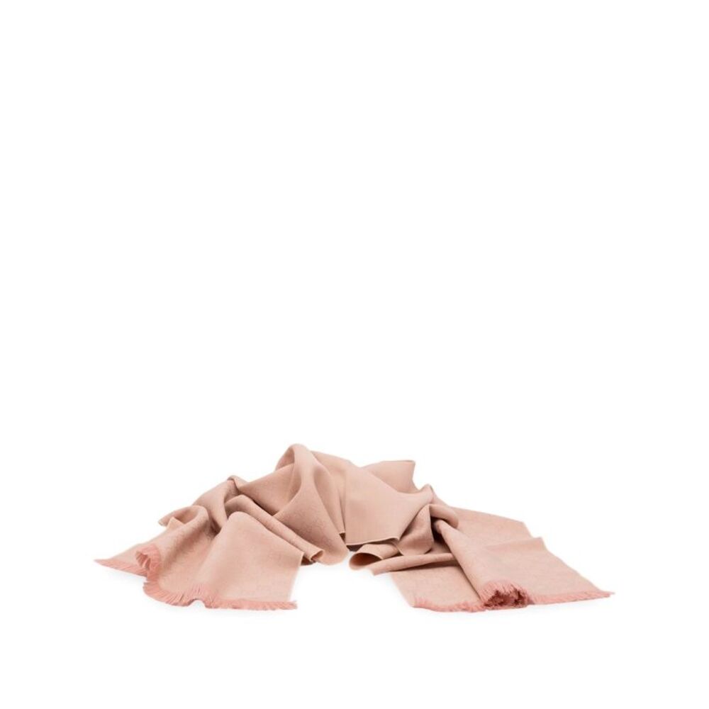 Gucci Women Gg Wool Scarf